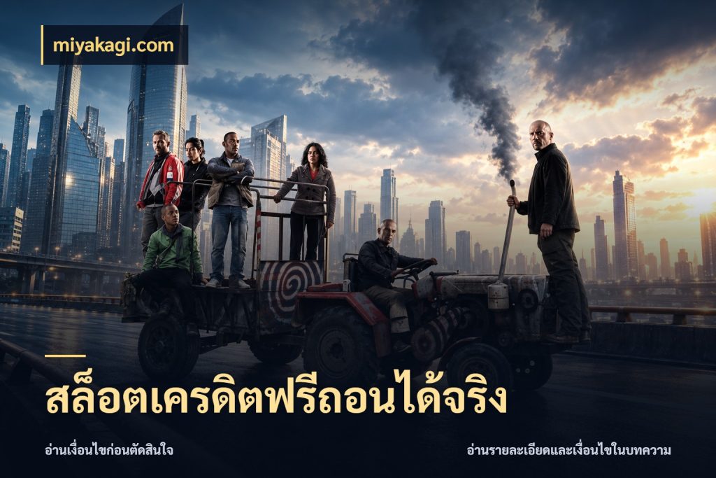 สล็อตเครดิตฟรีถอนได้จริง จับมุมเด่นของเครดิตฟรีให้ตรงใจ ในมุม miyakagi.com