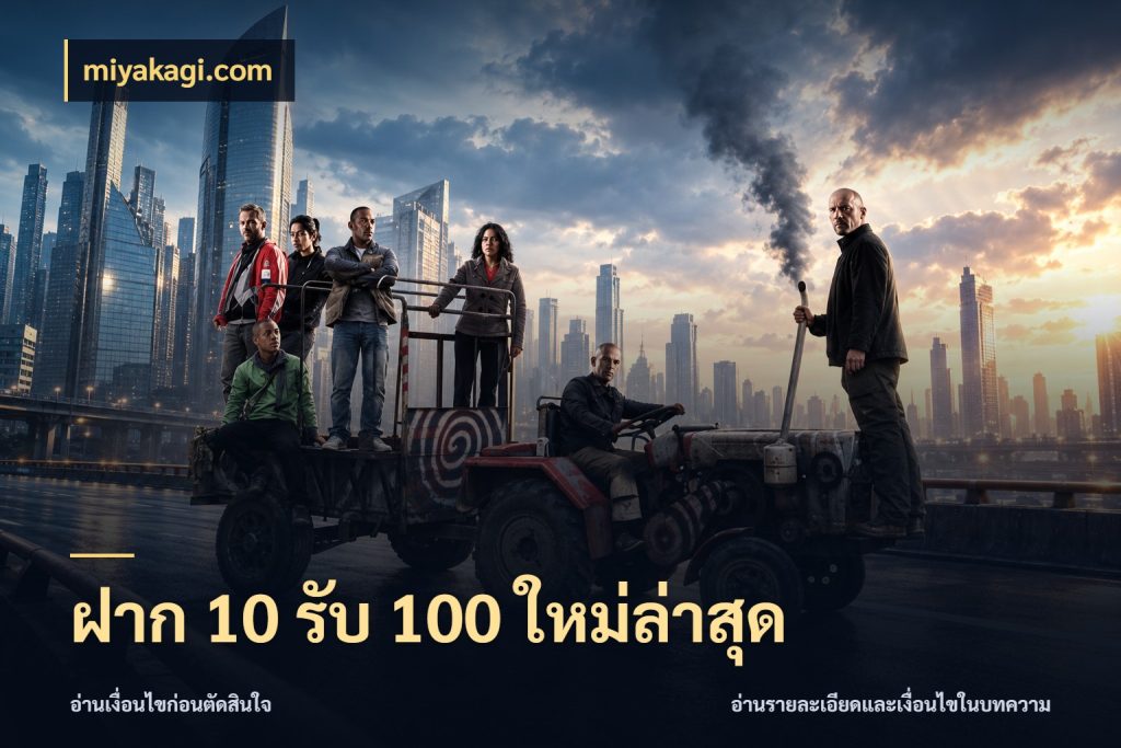 ฝาก 10 รับ 100 ใหม่ล่าสุด จุดเด่นของเครดิตที่คนชอบเกมอยากรู้ กับ miyakagi.com