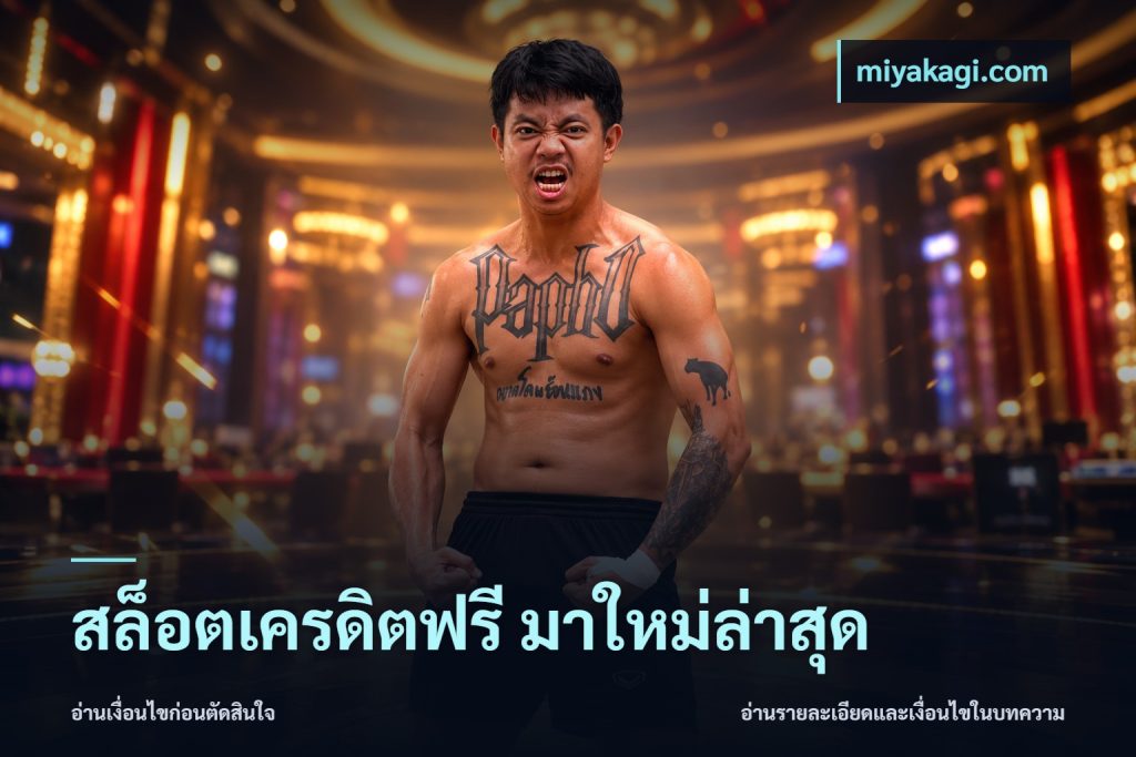 สล็อตเครดิตฟรี มาใหม่ล่าสุด