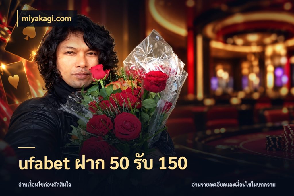 ufabet ฝาก 50 รับ 150 สายโบนัสเลือกจังหวะสนุกได้อย่างไร ในมุม miyakagi.com