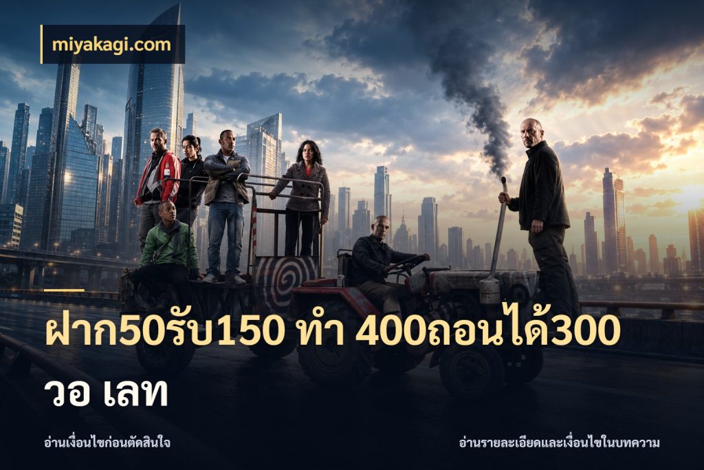 ฝาก50รับ150 ทํา 400ถอนได้300 วอ เลท จับคู่โบนัสกับสไตล์เกมที่ชอบ กับ miyakagi.com