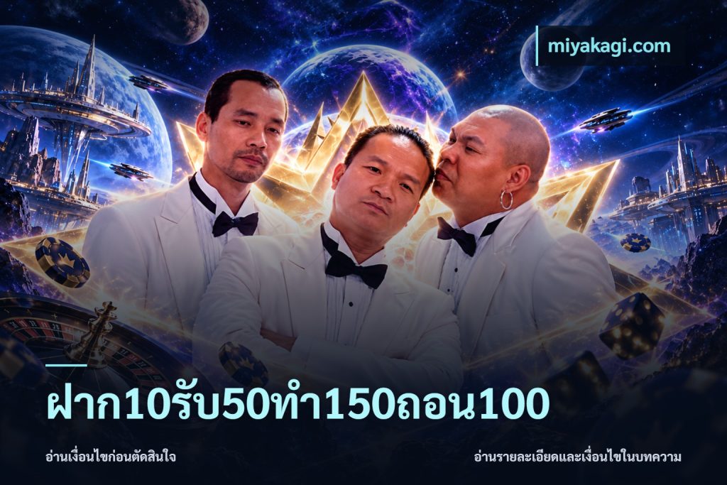 ฝาก10รับ50ทํา150ถอน100