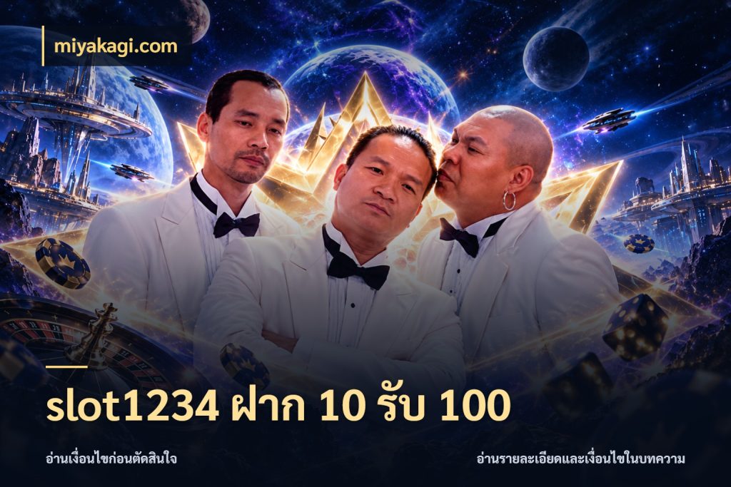 slot1234 ฝาก 10 รับ 100 miyakagi.com สีสันของโปรฝากและยอดรับ
