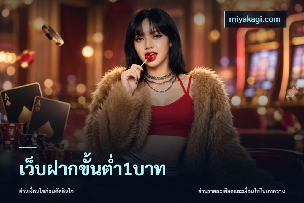 เว็บฝากขั้นต่ำ1บาท