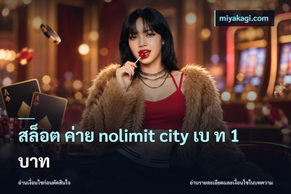 สล็อต ค่าย nolimit city เบ ท 1 บาท