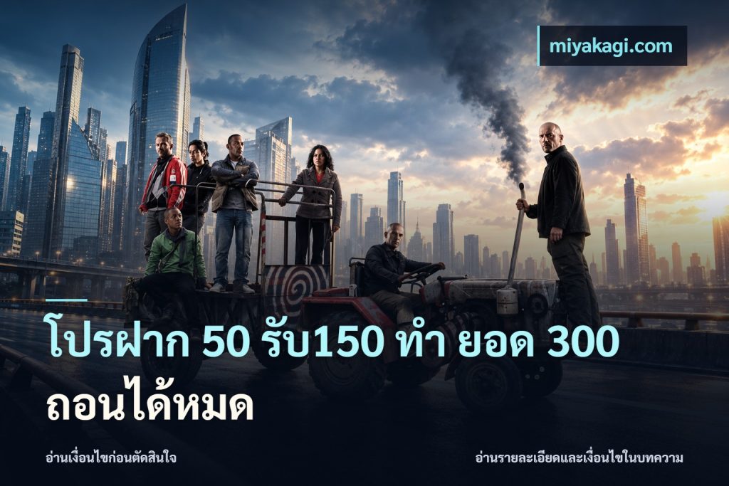 โปรฝาก 50 รับ150 ทํา ยอด 300 ถอนได้หมด