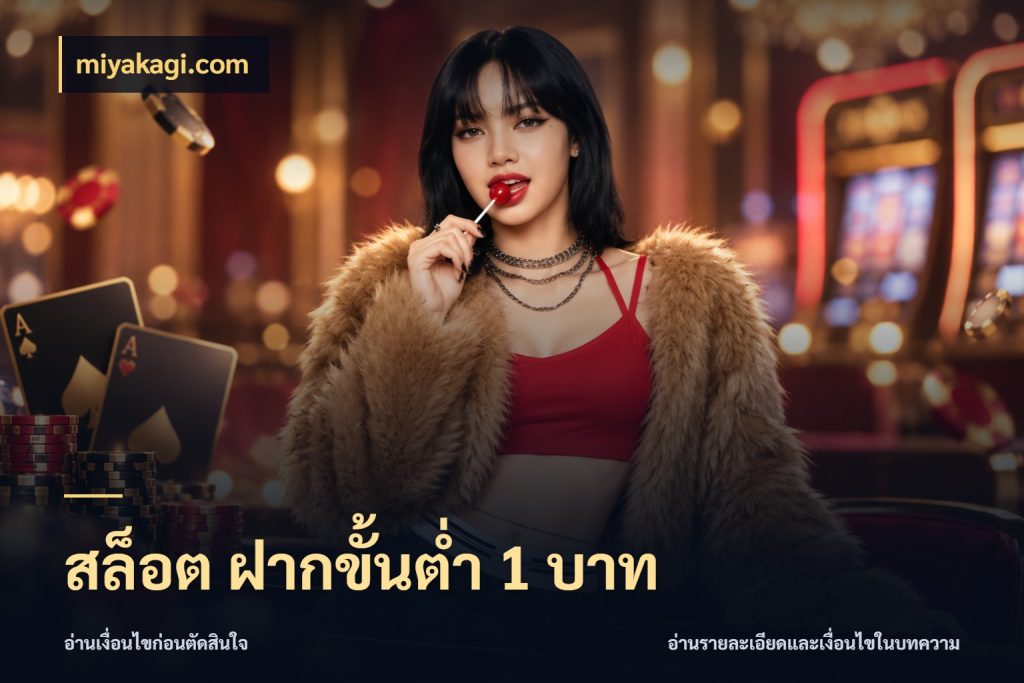 สล็อต ฝากขั้นต่ำ 1 บาท มุมสนุกของคนที่กำหนดขอบเขตตัวเอง สไตล์ miyakagi.com