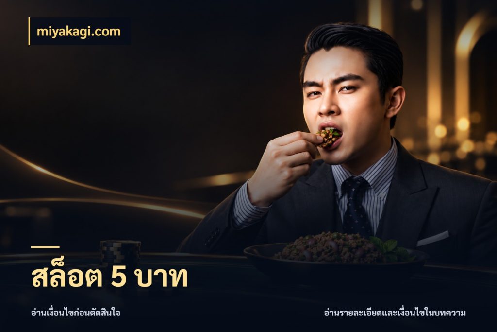สล็อต 5 บาท เปิดมุมยอดเริ่มต้นสำหรับคนชอบเกม สไตล์ miyakagi.com