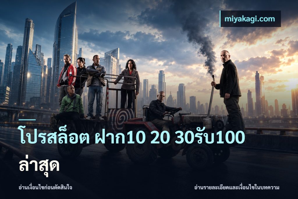 โปรสล็อต ฝาก10 20 30รับ100 ล่าสุด