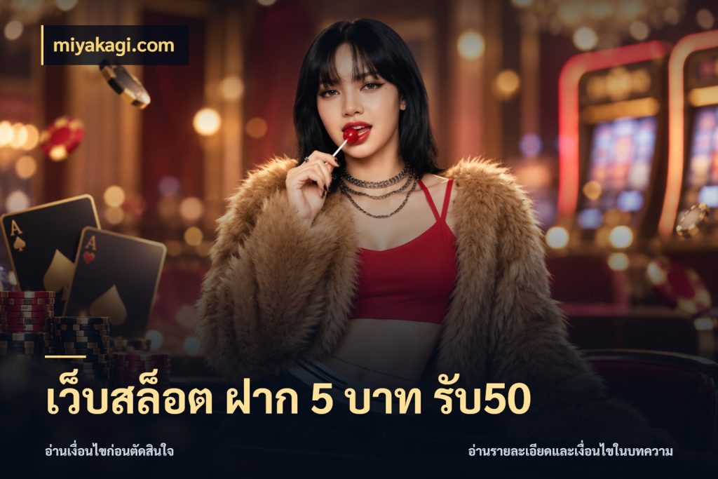 เว็บสล็อต ฝาก 5 บาท รับ50 สายโบนัสเลือกจังหวะสนุกได้อย่างไร สไตล์ miyakagi.com
