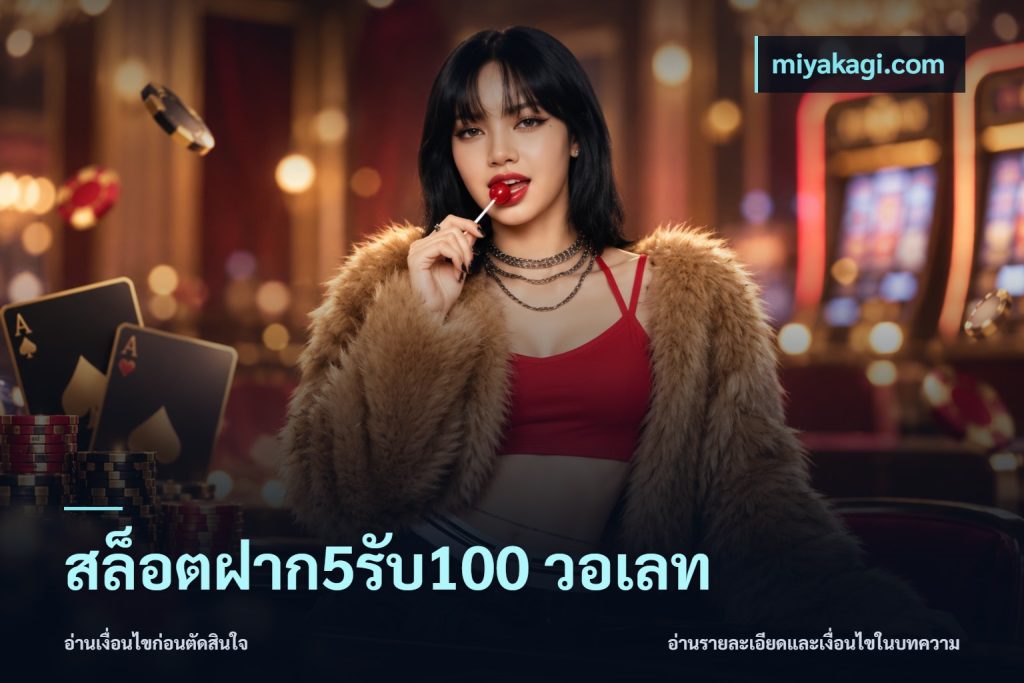 สล็อตฝาก5รับ100 วอเลท