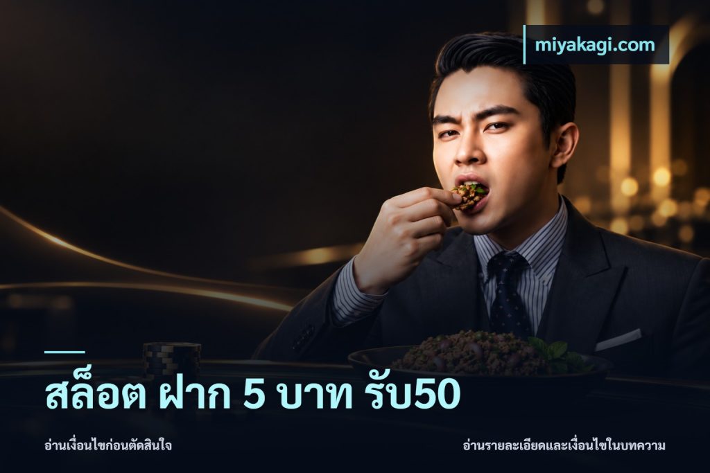 สล็อต ฝาก 5 บาท รับ50