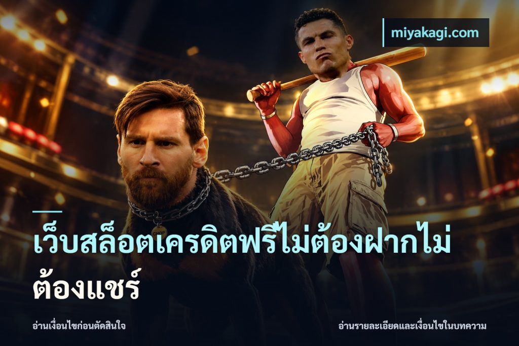 เว็บสล็อตเครดิตฟรีไม่ต้องฝากไม่ต้องแชร์