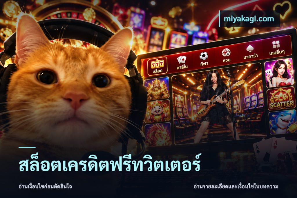 สล็อตเครดิตฟรีทวิตเตอร์