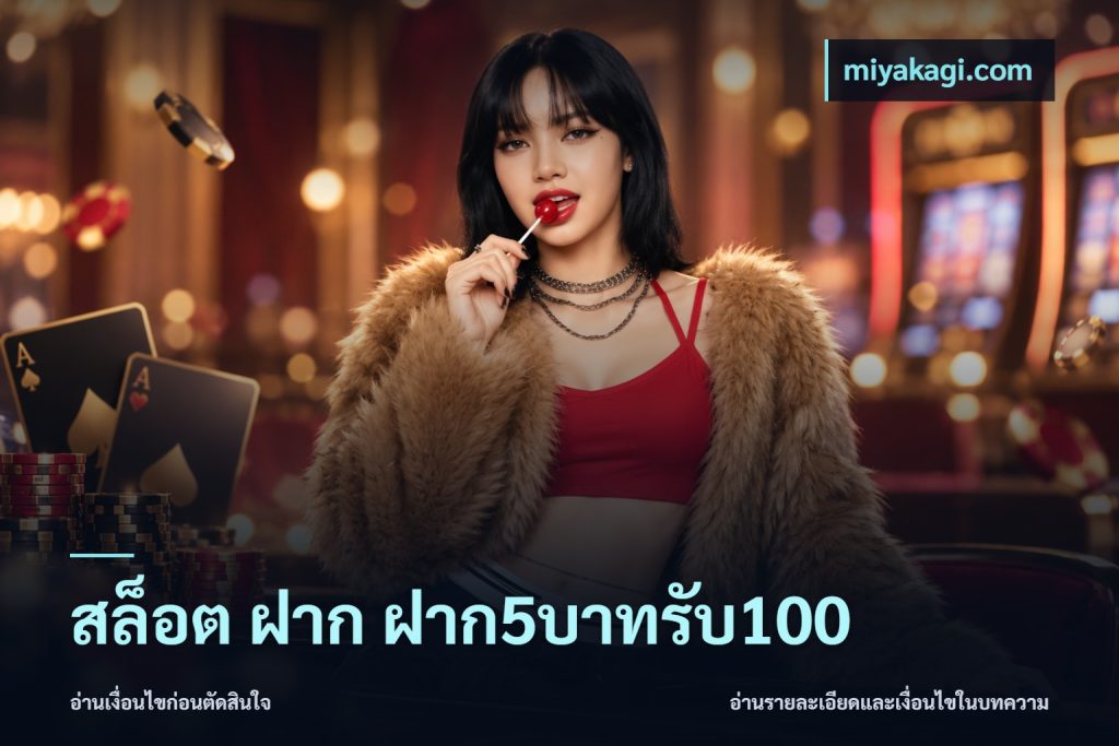 สล็อต ฝาก ฝาก5บาทรับ100
