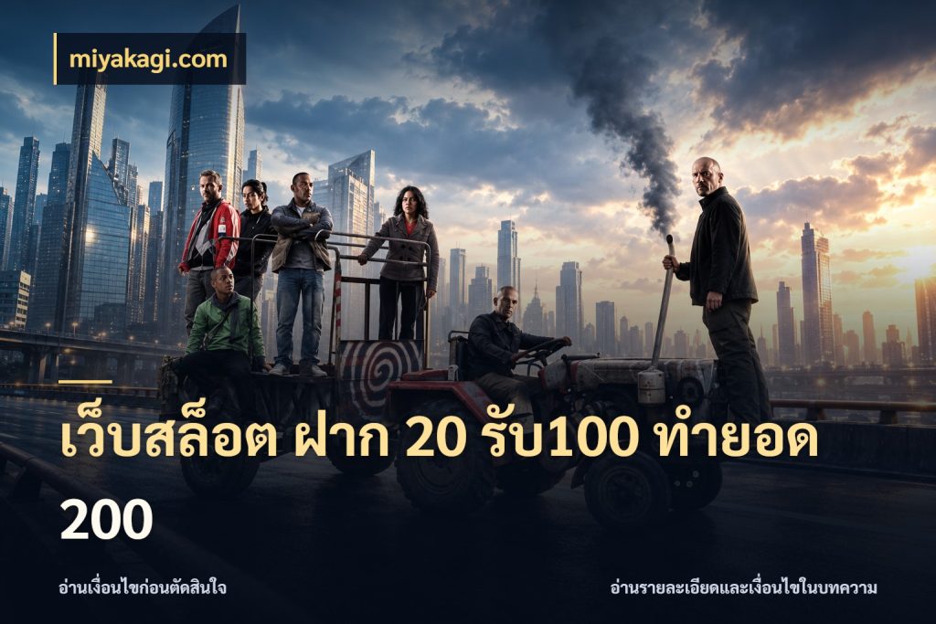 เว็บสล็อต ฝาก 20 รับ100 ทำยอด 200 miyakagi.com สนุกกับตัวเลือกโปรในสไตล์ของคุณ