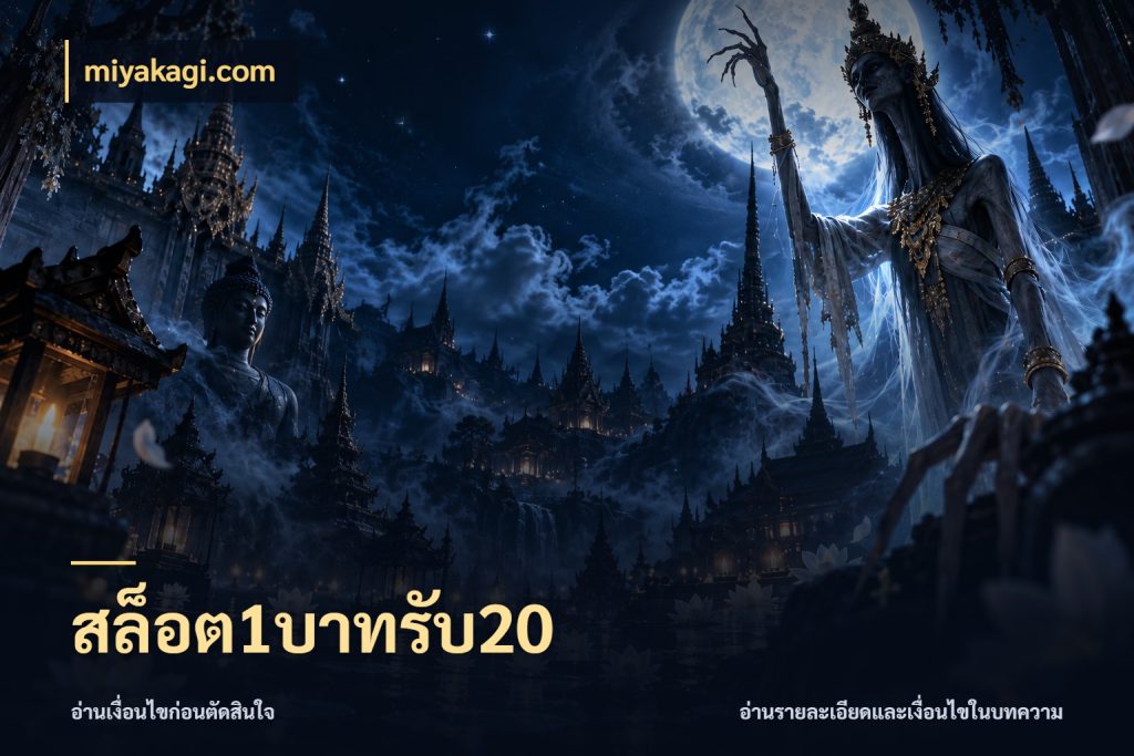 สล็อต1บาทรับ20 ยอดฝากและยอดรับในมุมของคนชอบลุ้น สไตล์ miyakagi.com