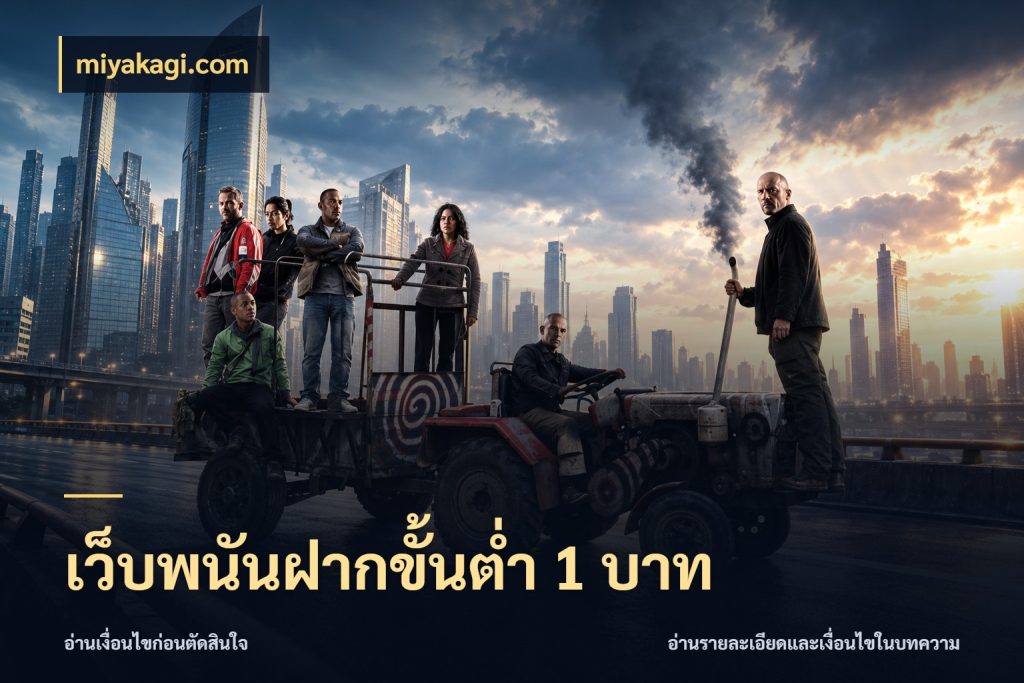 เว็บพนันฝากขั้นต่ำ 1 บาท miyakagi.com จำนวนเริ่มต้นกับสไตล์เกมที่ชอบ