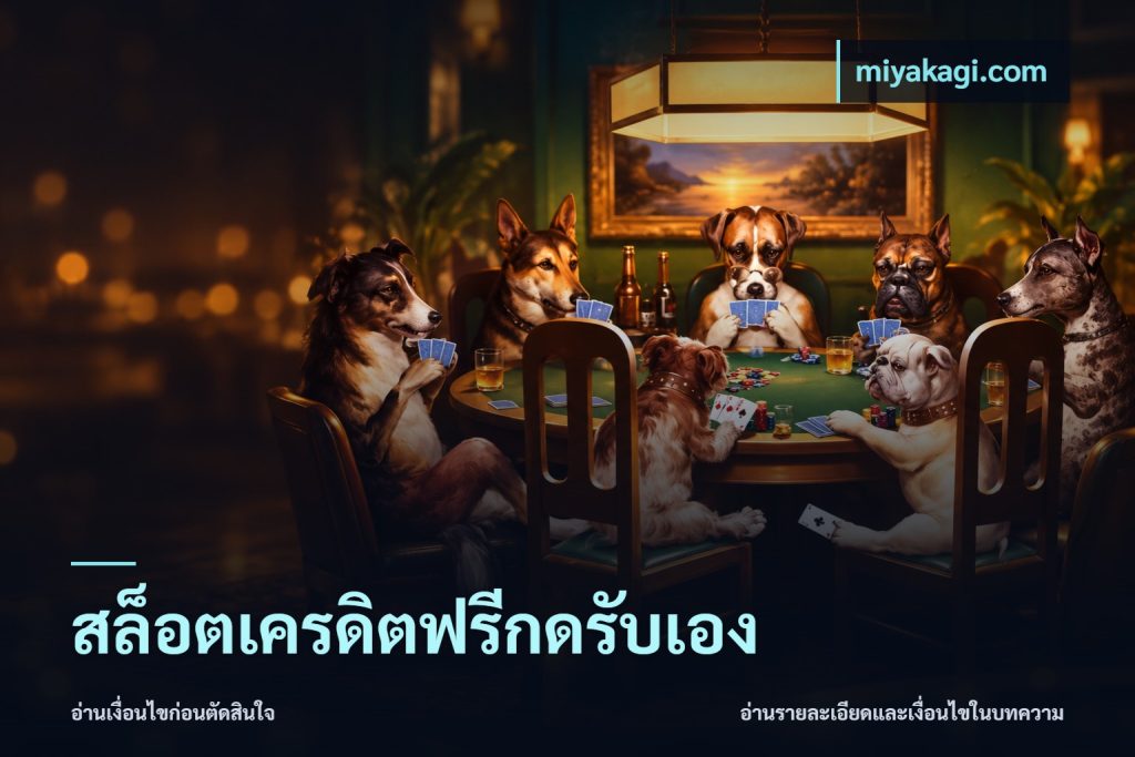 สล็อตเครดิตฟรีกดรับเอง