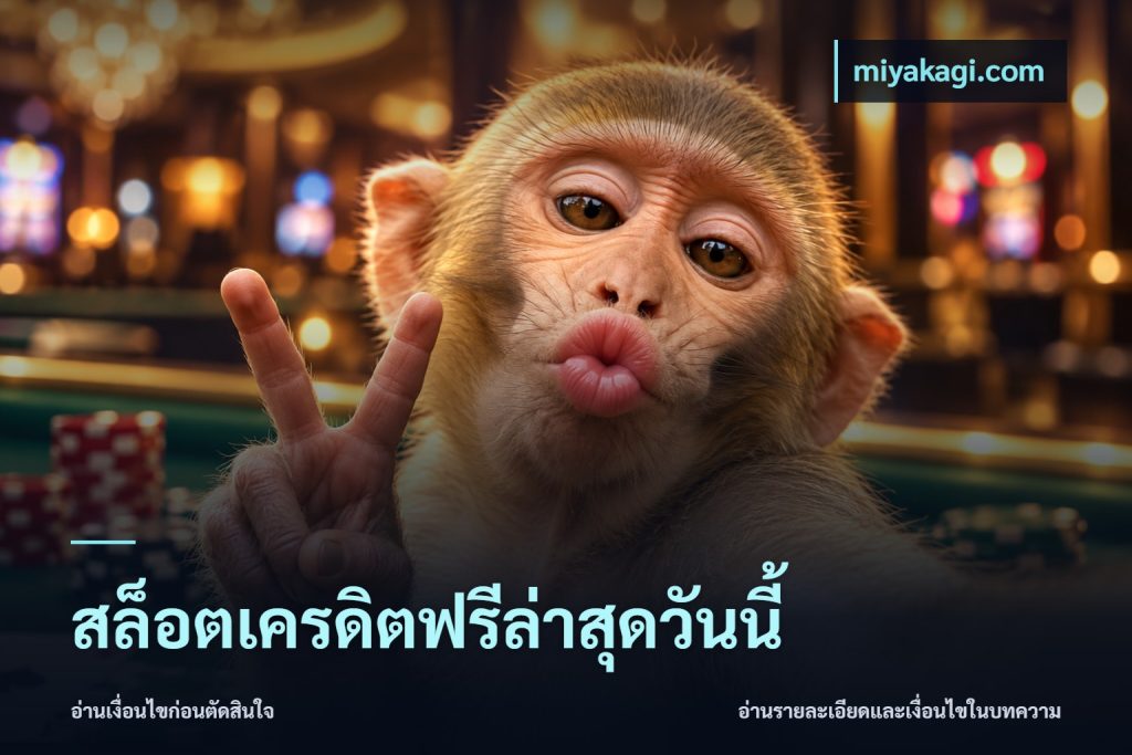 สล็อตเครดิตฟรีล่าสุดวันนี้
