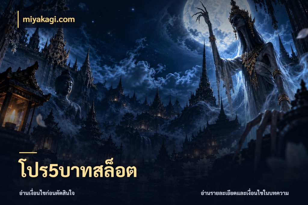 โปร5บาทสล็อต เงินตั้งต้นกับความสนุกที่คุณกำหนด สไตล์ miyakagi.com