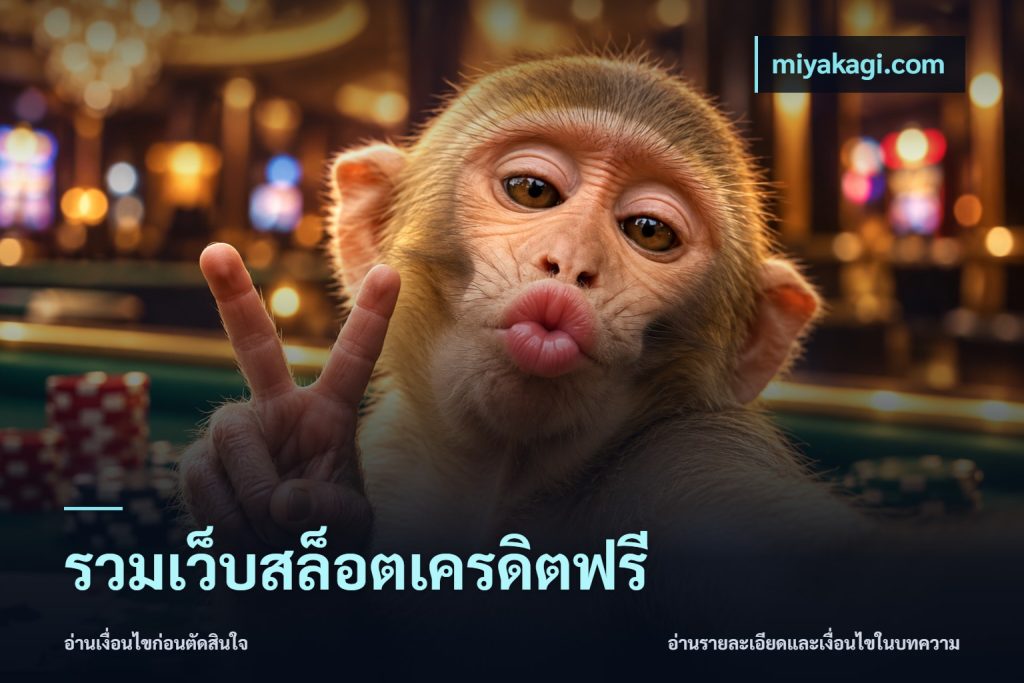 รวมเว็บสล็อตเครดิตฟรี