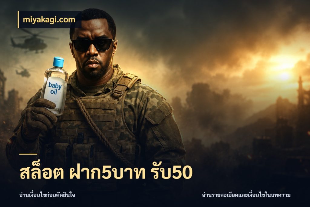 สล็อต ฝาก5บาท รับ50 ยอดฝากและยอดรับในมุมของคนชอบลุ้น ในมุม miyakagi.com