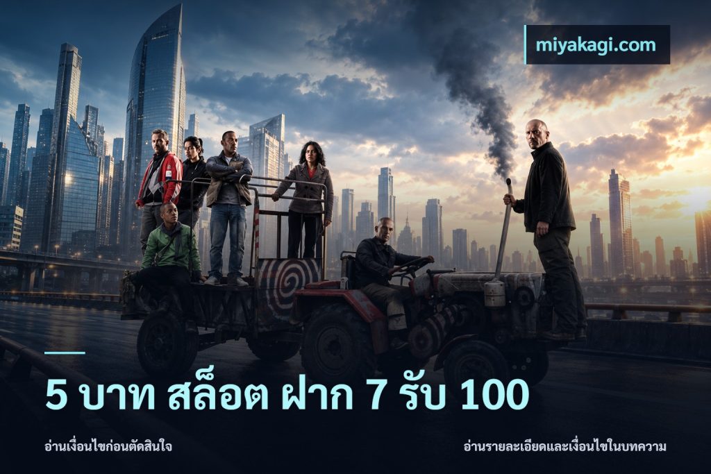 5 บาท สล็อต ฝาก 7 รับ 100