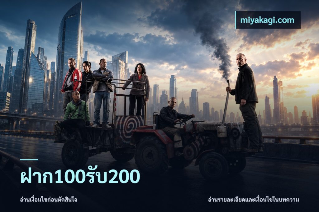 ฝาก100รับ200