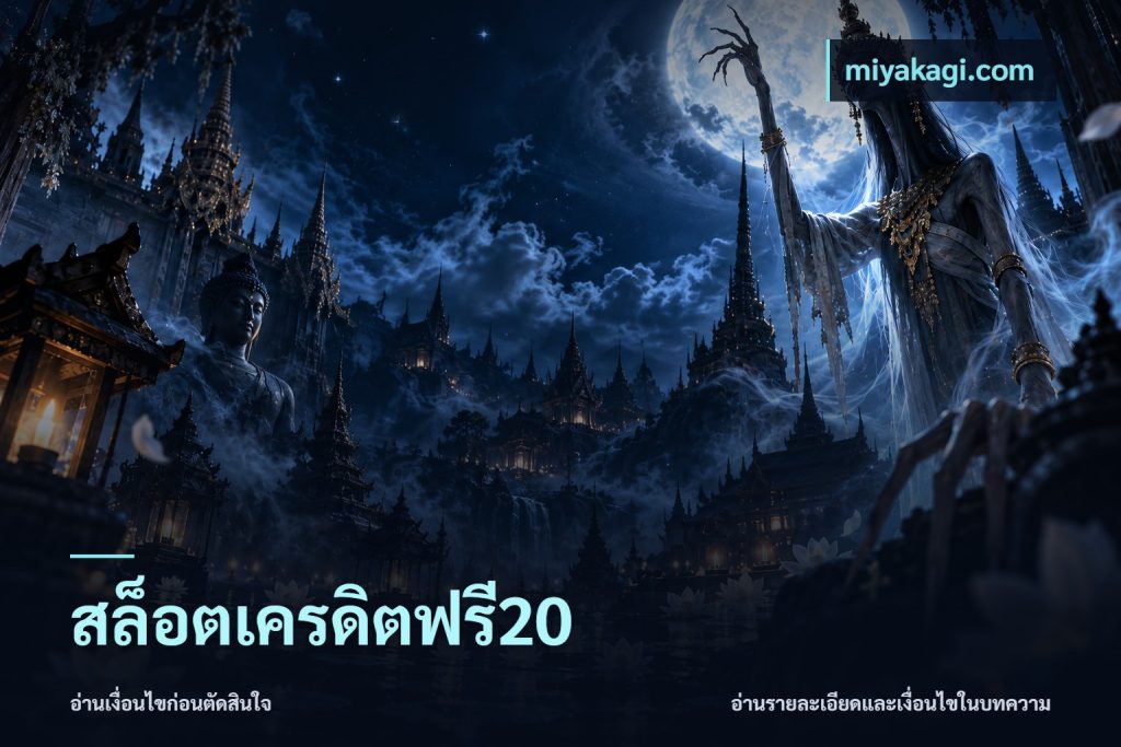 สล็อตเครดิตฟรี20