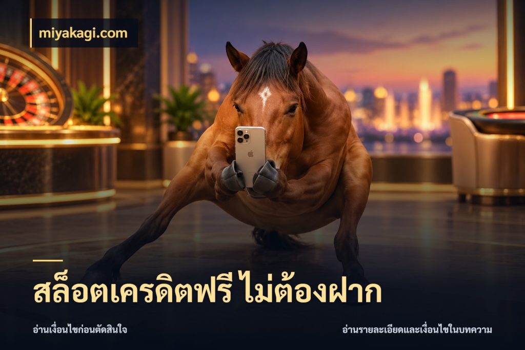 สล็อตเครดิตฟรี ไม่ต้องฝาก miyakagi.com เครดิตแต่ละรูปแบบมีมุมไหนให้ดู