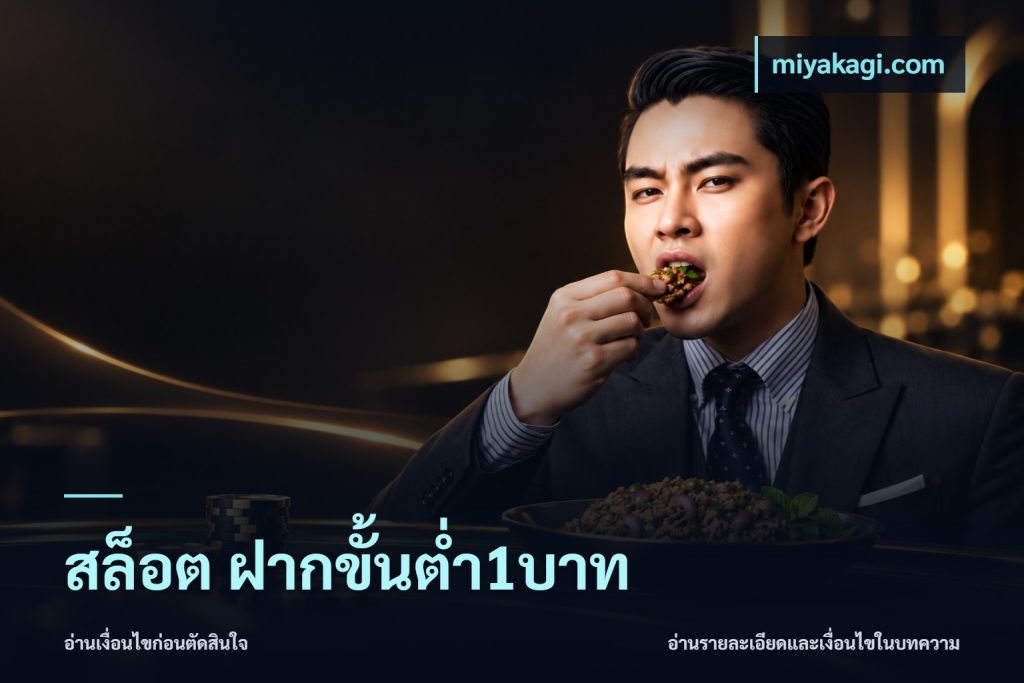 สล็อต ฝากขั้นต่ำ1บาท