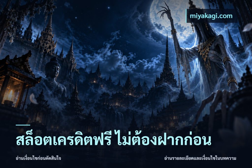 สล็อตเครดิตฟรี ไม่ต้องฝากก่อน