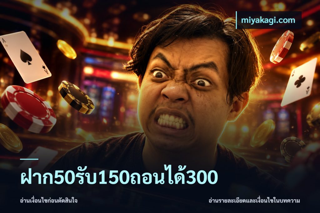 ฝาก50รับ150ถอนได้300