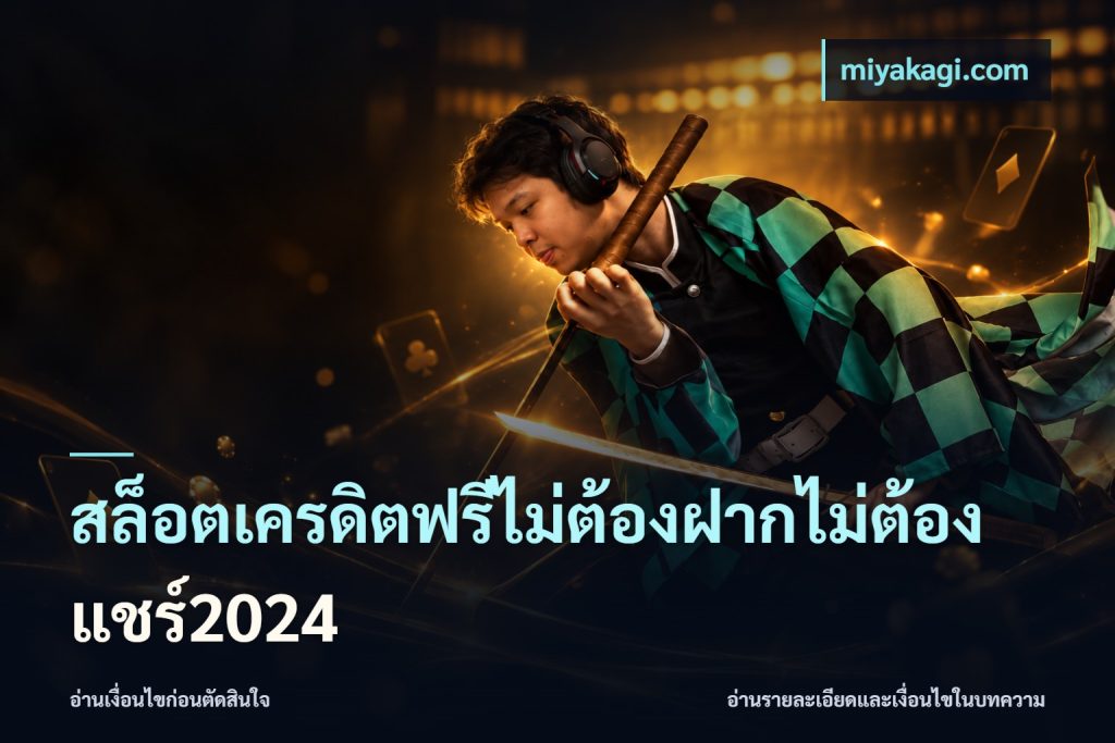 สล็อตเครดิตฟรีไม่ต้องฝากไม่ต้องแชร์2024