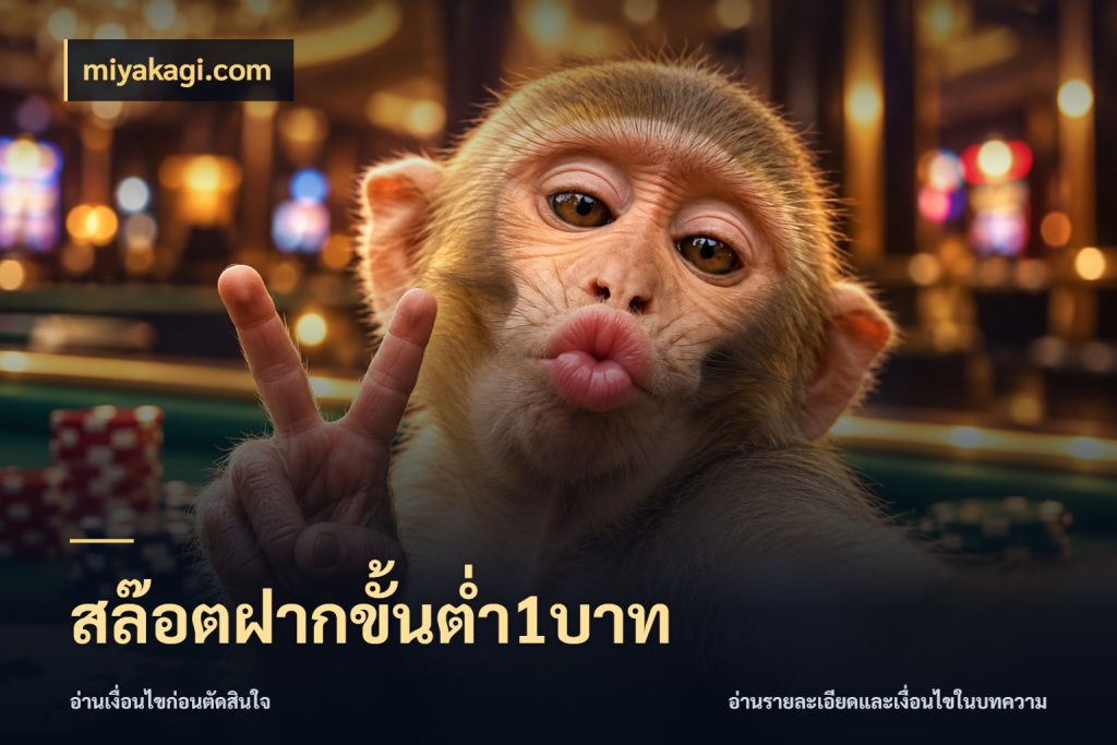 สล๊อตฝากขั้นต่ำ1บาท สายทุนน้อยเลือกความสนุกให้พอดี ในมุม miyakagi.com
