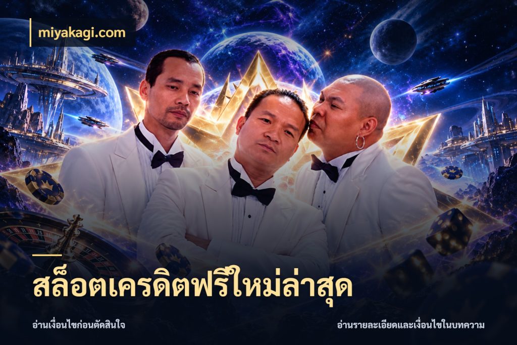 สล็อตเครดิตฟรีใหม่ล่าสุด เครดิตแต่ละรูปแบบมีมุมไหนให้ดู ในมุม miyakagi.com