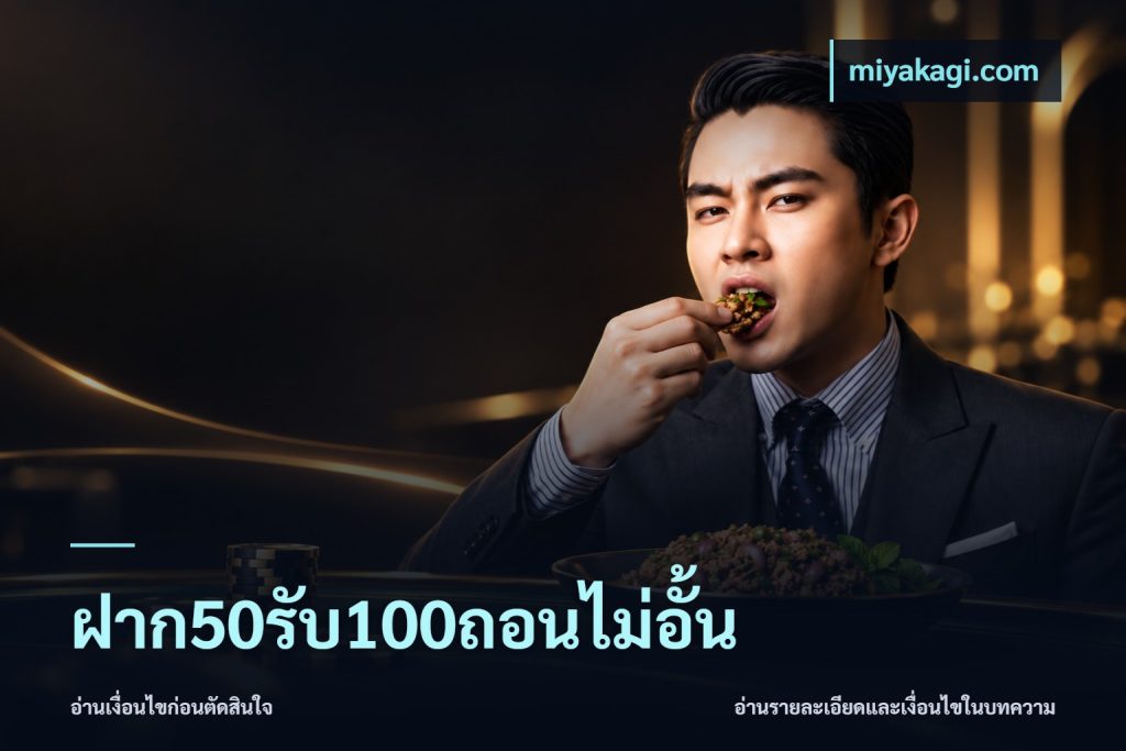 ฝาก50รับ100ถอนไม่อั้น