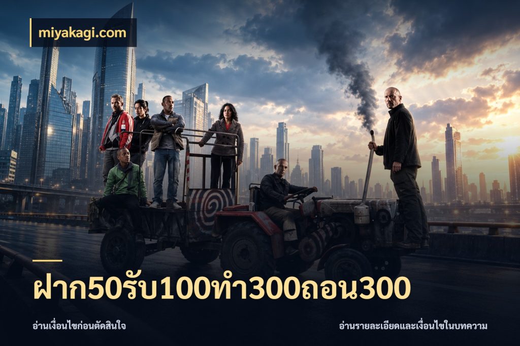 ฝาก50รับ100ทํา300ถอน300 ยอดฝากและยอดรับในมุมของคนชอบลุ้น กับ miyakagi.com