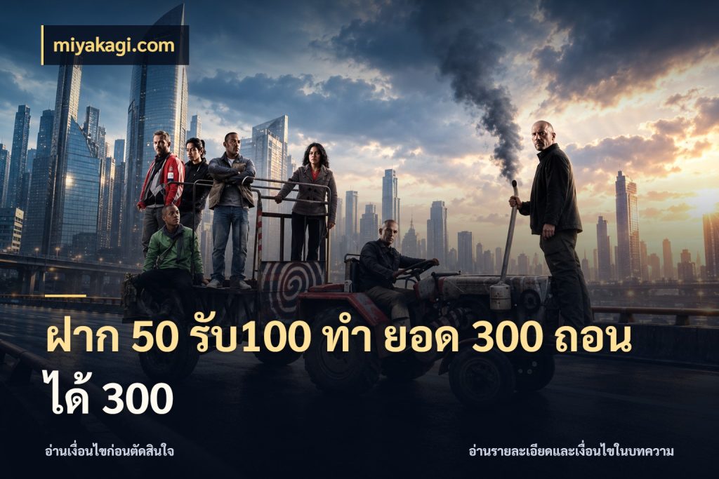 ฝาก 50 รับ100 ทํา ยอด 300 ถอนได้ 300 miyakagi.com สายโบนัสเลือกจังหวะสนุกได้อย่างไร