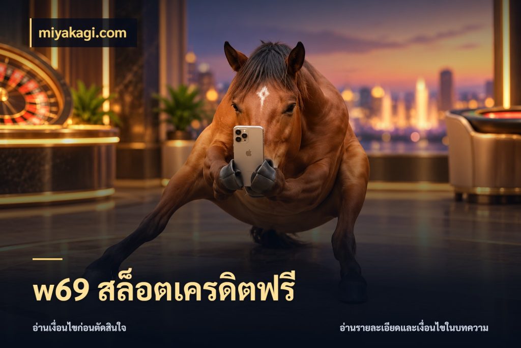 w69 สล็อตเครดิตฟรี เครดิตฟรีในมุมที่สายโบนัสสนใจ กับ miyakagi.com