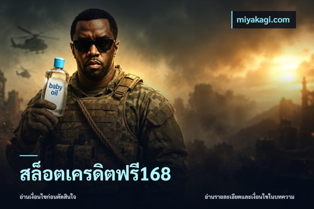 สล็อตเครดิตฟรี168