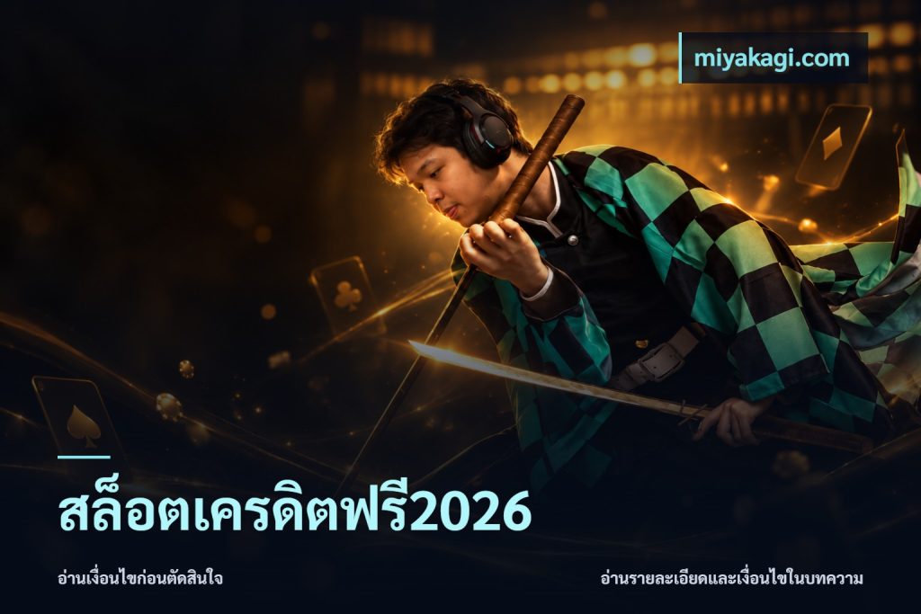 สล็อตเครดิตฟรี2026