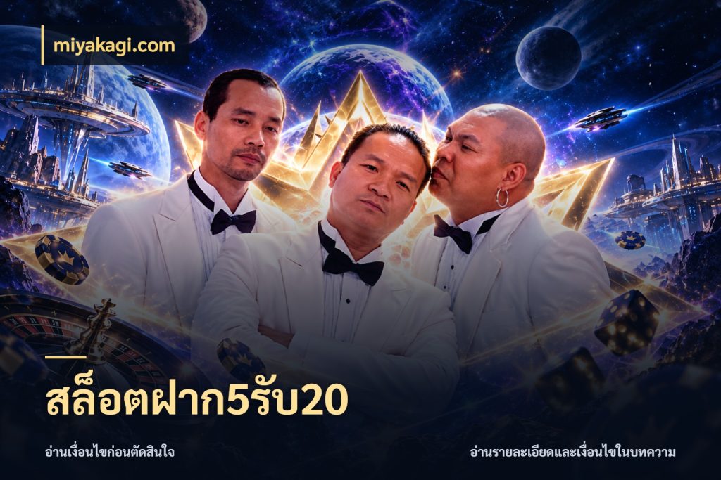 สล็อตฝาก5รับ20 จับคู่โบนัสกับสไตล์เกมที่ชอบ สไตล์ miyakagi.com