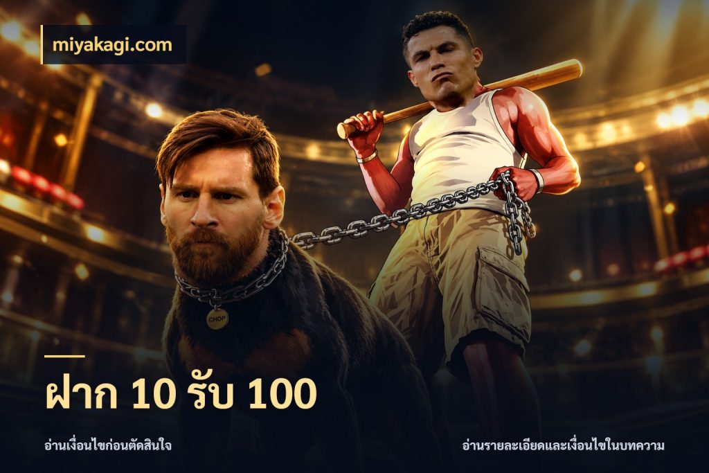 ฝาก 10 รับ 100 จุดเด่นของเครดิตที่คนชอบเกมอยากรู้ กับ miyakagi.com
