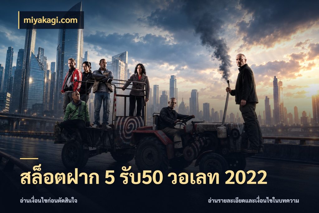 สล็อตฝาก 5 รับ50 วอเลท 2022 โปรกับเกมที่ชอบเลือกให้ตรงสไตล์ กับ miyakagi.com