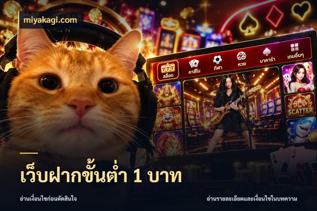 เว็บฝากขั้นต่ำ 1 บาท miyakagi.com มุมสนุกของคนที่กำหนดขอบเขตตัวเอง