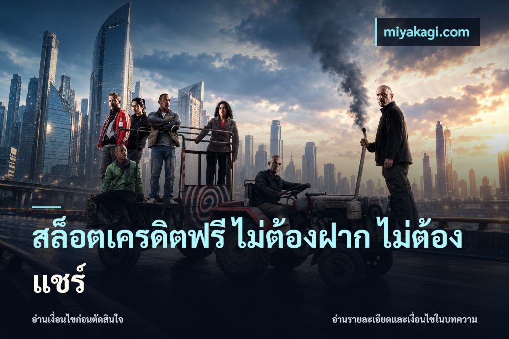 สล็อตเครดิตฟรี ไม่ต้องฝาก ไม่ต้องแชร์