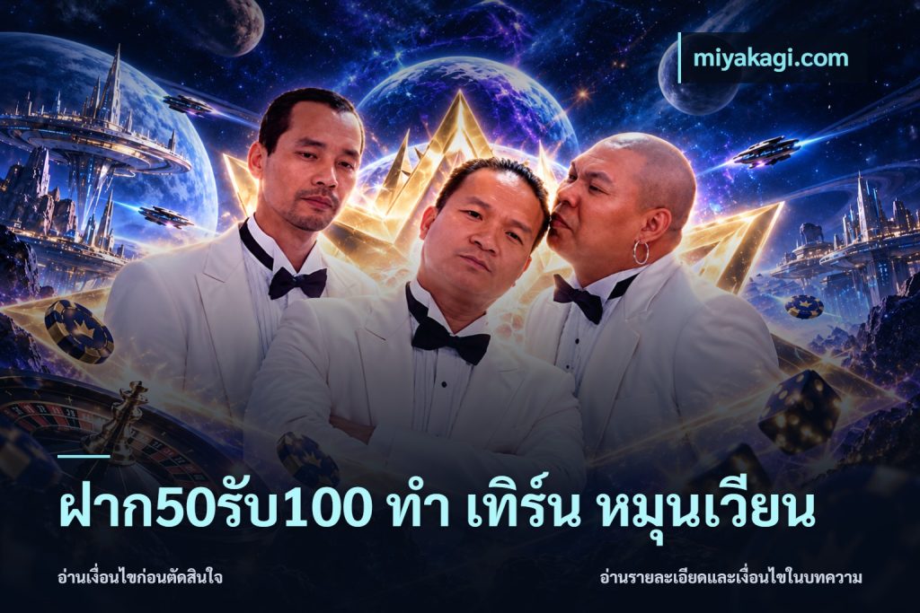 ฝาก50รับ100 ทํา เทิร์น หมุนเวียน