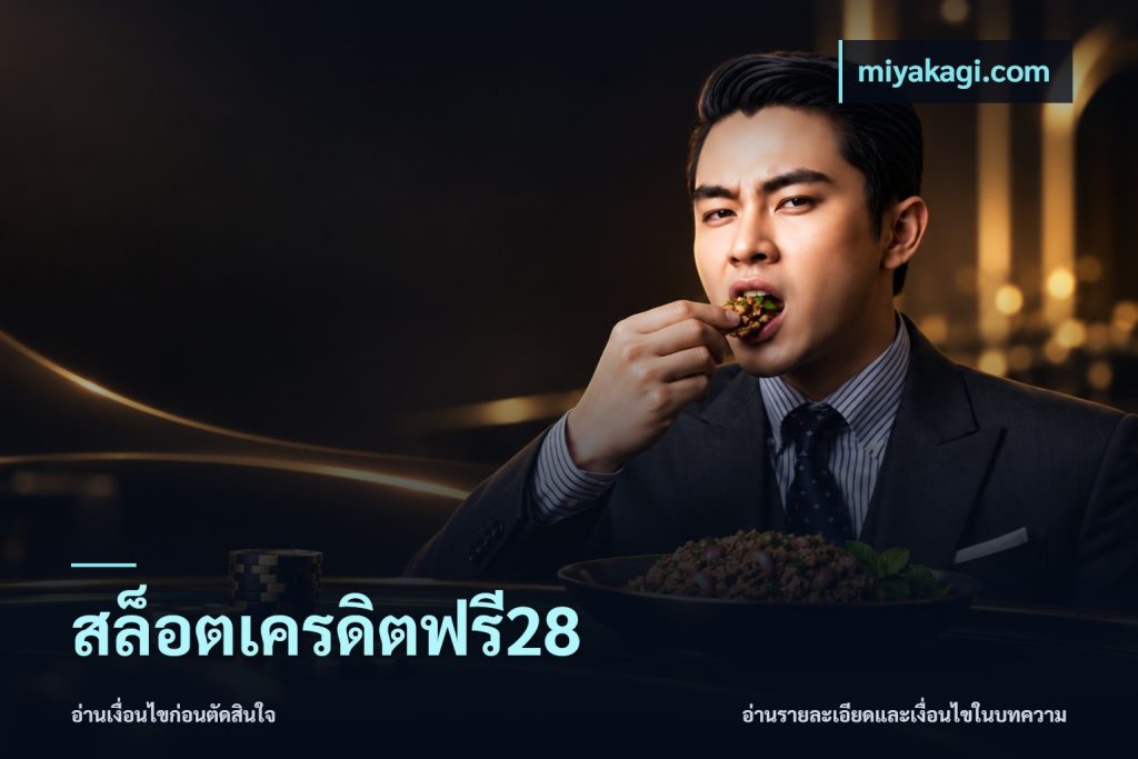 สล็อตเครดิตฟรี28